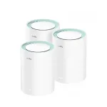 &bdquo;Cudy M1300&ldquo; 3 įrenginių &bdquo;mesh Wi-Fi&ldquo; sistema, dviejų dažnių (2,4 GHz / 5 GHz), &bdquo;Wi-Fi 5&ldquo; (802.11ac), balta, 1 vidinė jungtis