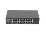 Lanberg Switch RSGE-16 Rack 10"/19" (16 prievadų 1Gb)