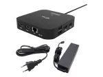 I-TEC USB-C dvigubas HDMI DS + įkroviklis