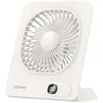 Desk Fan Magnetic white