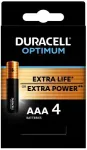 Optimum AAA LR3 batteries blister 4 pieces