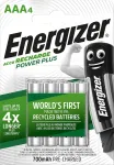 ENERGIZER Accu Recharge Power Plus 700 mAh AAA HR3/4 įkraunamos baterijos, 4 vnt.