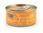 FISH4CATS tuno filė su kalmarais - &scaron;lapias kačių ėdalas - 70 g