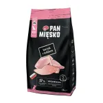 PAN MIĘSKO Vi&scaron;tienos ir triu&scaron;io XS - sausas kačių ėdalas - 1,6 kg