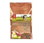 O'CANIS Premium jautienos sausas ėdalas &scaron;unims su soromis, bulvėmis ir raudonaisiais burokėliais, 12 kg