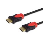 Savio CL-140 HDMI kabelis 7,5 m HDMI A tipo (standartinis) juodas, raudonas