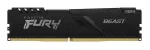 &bdquo;Kingston Technology FURY Beast&ldquo; 32 GB DDR4 3200 MT/s CL16 DIMM, juoda