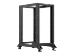 LANBERG atvira lentyna 22U 600x1000 juoda