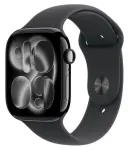 Watch Series 11 GPS + Cellular 46mm Natural Titanium Case with Stone Grey Sport Band - S/M