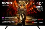 DYON Ultimax 40F-TI (100 cm (40 inches), black, FullHD, triple tuner, smart TV)