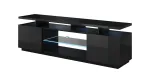 RTV spintelė EVA 180x40x56 juoda blizgi
