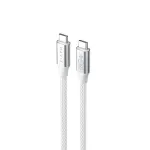 Havit CB6290 - USB C tipo į USB C tipo laidas, 1 m (baltas/pilkas)