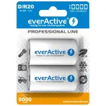 Įkraunamos baterijos &bdquo;everActive R20/D Ni-MH 10000 mAh&ldquo;, paruo&scaron;tos naudoti