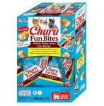 INABA Churu Fun Bites vi&scaron;tienos ir tuno skanėstai katėms - 8x12g
