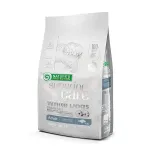NATURE'S PROTECTION Superior Care White Dogs Grain Free Adult Small Białoryba - sausas &scaron;unų ėdalas - 1,5 kg