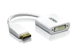 ATEN DisplayPort to DVI converter, PC: Up to UXGA / HDTV: Up to 1080i,1080p