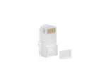 Lanberg PLU-6000 laidų jungtis RJ-45 Skaidri
