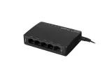 Lanberg Switch PoE DSP3-1005-60W (5 prievadų, 1 Gb/s)