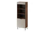 Cama 3 ALMERA knygų lentyna 60x42x185 rie&scaron;utmedžio/ka&scaron;myro spalvos