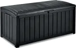 Keter Glenwood Garden storage box 390 l Graphite