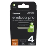 Įkraunamos baterijos PANASONIC ENELOOP PRO AAA 930 mAh 4 vnt. (BK-4HCDE/4CP)