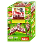 INABA Churu Fun Bites vi&scaron;tienos ir moliūgų skanėstai katėms - 8 x 12 g