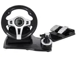 Tracer TRAJOY46524 žaidimų valdiklis, juodas, vairas + pedalai, PlayStation 4, Playstation 3