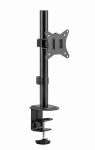 Gembird MA-D1-02 monitoriaus laikiklis / stovas 81,3 cm (32") stalas, juodas