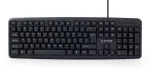 Gembird KB-U-103 klaviatūra USB, JAV anglų, juoda
