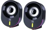 Głośniki Defender SOLAR 8 2.0 10W Bluetooth USB podświetlenie RGB