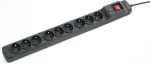 Armac Multi M9 5m 9x PL power strip, black