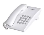Panasonic KX-TS500PDW telefonas Analoginis telefonas Baltas