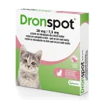 VETOQUINOL Dronspot - deworming drops for cats 0.5-2.5 kg