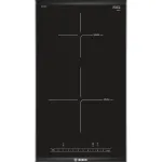 Bosch PIB375FB1E hob Black, Stainless steel Built-in Zone induction hob 2 zone(s)