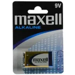 MAXELL &scaron;arminė baterija 9V, 6LR61, 1 vnt.