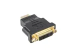 Lanberg AD-0014-BK kabelis, keičiantis jungtį, HDMI, DVI-D (F) (24 + 5), juodas