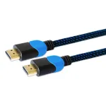 Savio GCL-02 HDMI kabelis 1,8 m HDMI A tipo (standartinis) juodas, mėlynas