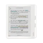 &bdquo;Rakuten Kobo Libra&ldquo; spalvotas el. knygų skaitytuvas, lietimui jautrus ekranas, 32 GB, &bdquo;Wi-Fi&ldquo;, baltas