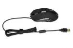 iBox Aurora A-1 pelė, de&scaron;inės rankos, USB A tipo, optinė, 2400 DPI