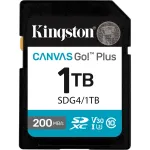 Kingston Canvas Go! Plus 1TB SDXC Memory Card Black UHS-I U3 Class 10 V30