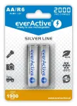Rechargeable batteries everActive Ni-MH R6 AA 2000 mAh Silver Line - 2 pieces