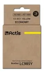 &bdquo;Actis KB-985Y&ldquo; ra&scaron;alas (pakeičia &bdquo;Brother LC985Y&ldquo;; standartinis; 19,5 ml; geltonas)