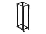 LANBERG atvira lentyna 42U 600x1000 juoda