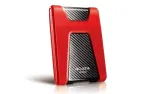 ADATA DashDrive Durable HD650 i&scaron;orinis kietasis diskas 1000 GB, raudonas