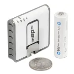 Mikrotik mAP lite baltas maitinimas per Ethernet (PoE)