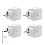 SONOFF S61s Matter External Plug via Wi-Fi, 4-Pack