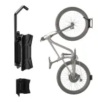 Maclean Wall-Mounted Bike Rack / Hanger, max. load 35 kg, adjustable tilt angle, steel, MC-171