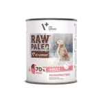 RAW PALEO suaugusių &scaron;unų monoproteininis kiaulienos ėdalas - &scaron;lapias ėdalas - 800 g