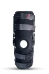 Long Open Knee Brace "Stabilmax O-1243/L REHAFUND", Black
