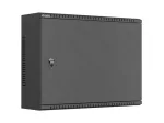 Installation enclosure TPR 10 and 19 inches with mesh plate 560X420X180 black (assembled)